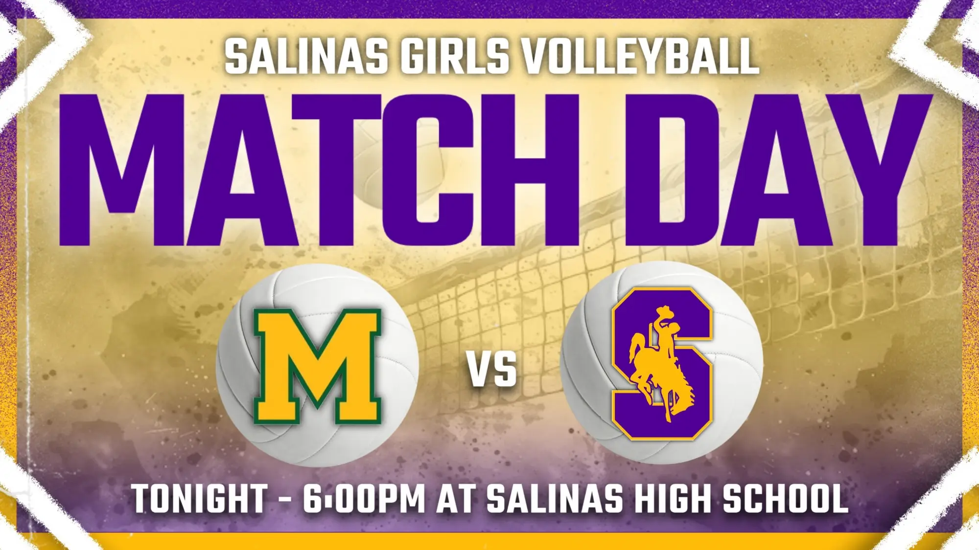 Girls Volleyball Tonight vs Monterey