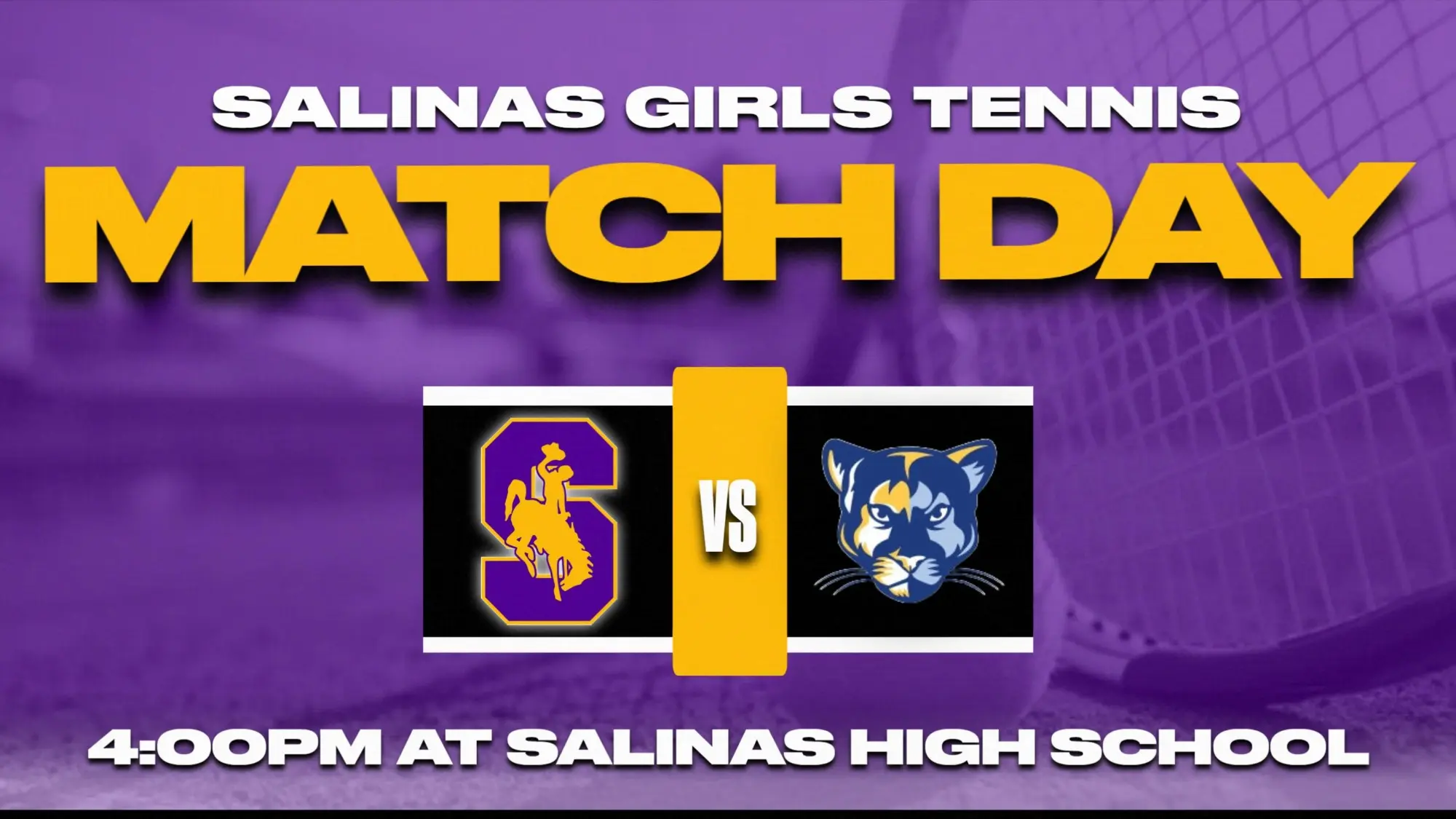 Girls Tennis Today vs Catalina