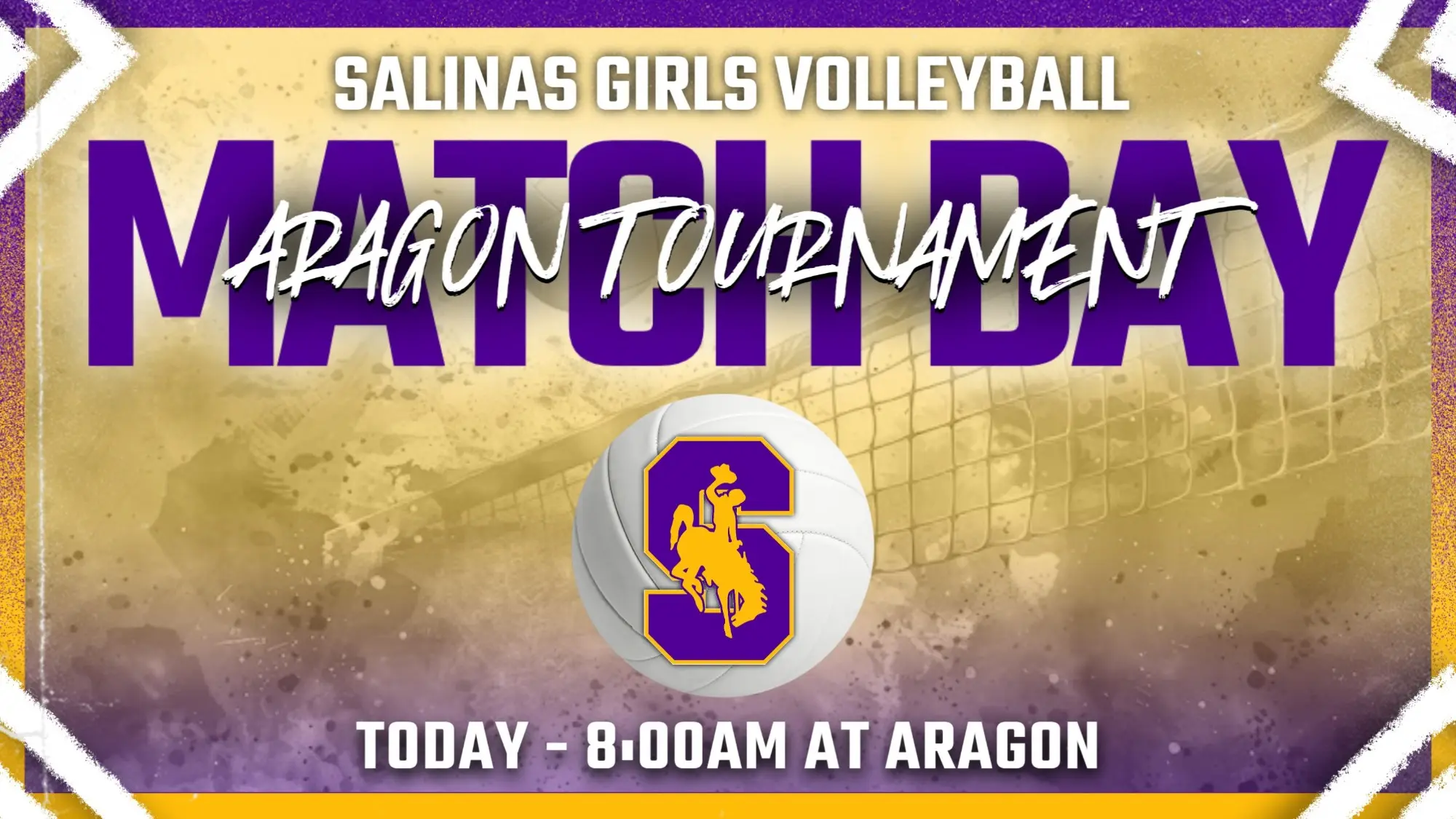 Girls Volleyball Today at Aragon Tournament