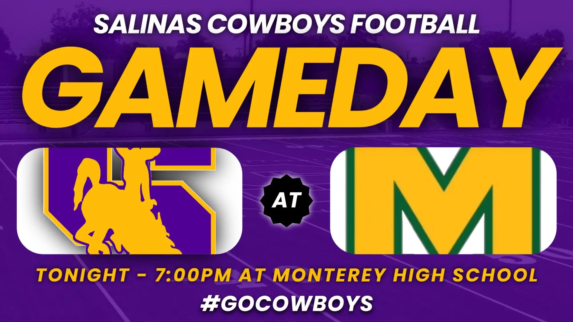 Football Tonight at Monterey
