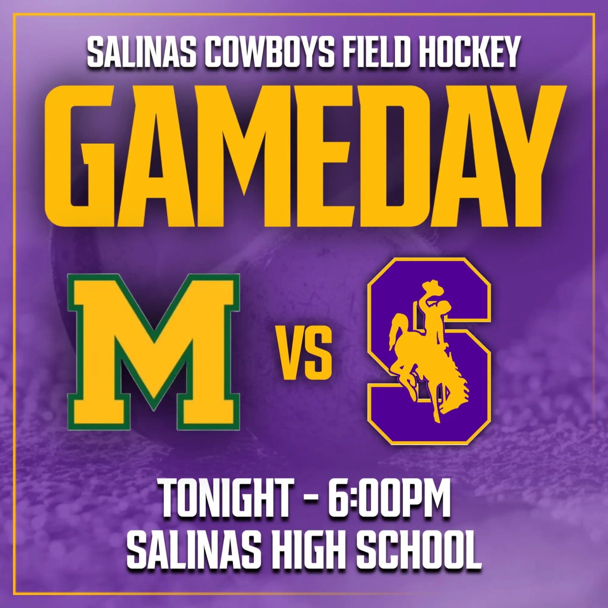 Field Hockey Tonight vs Monterey