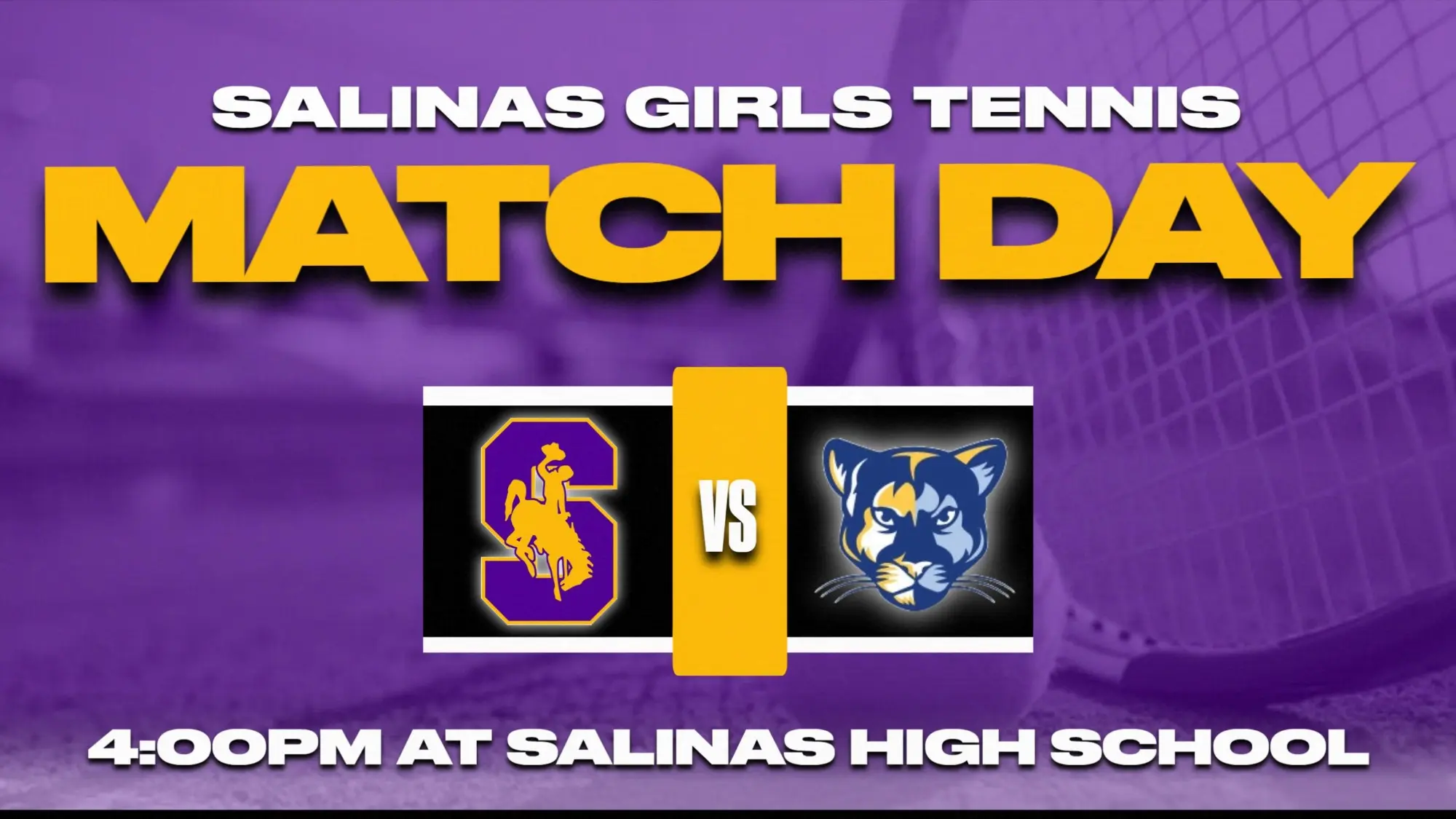 Girls Tennis Today vs Catalina