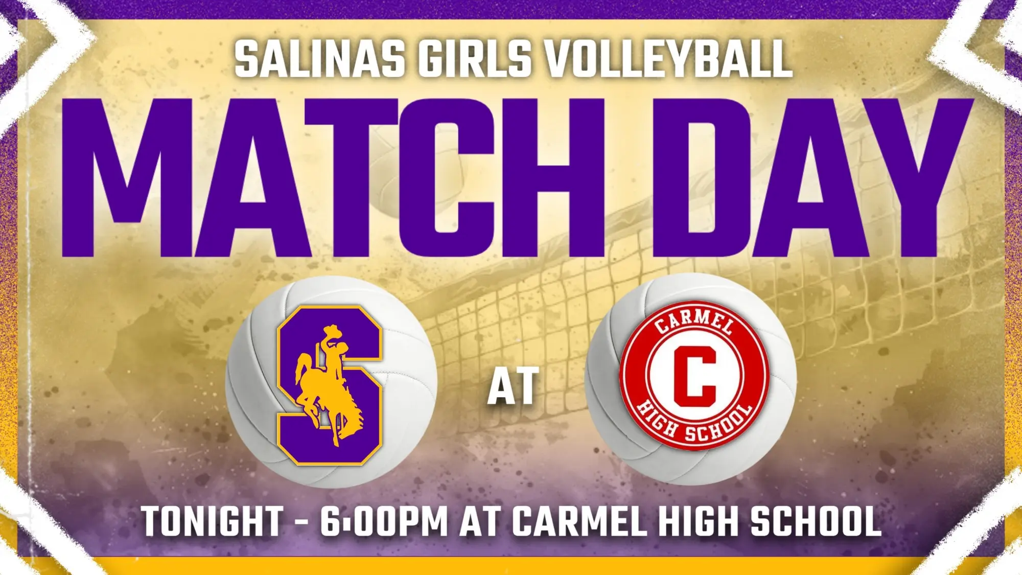 Girls Volleyball Tonight at Carmel