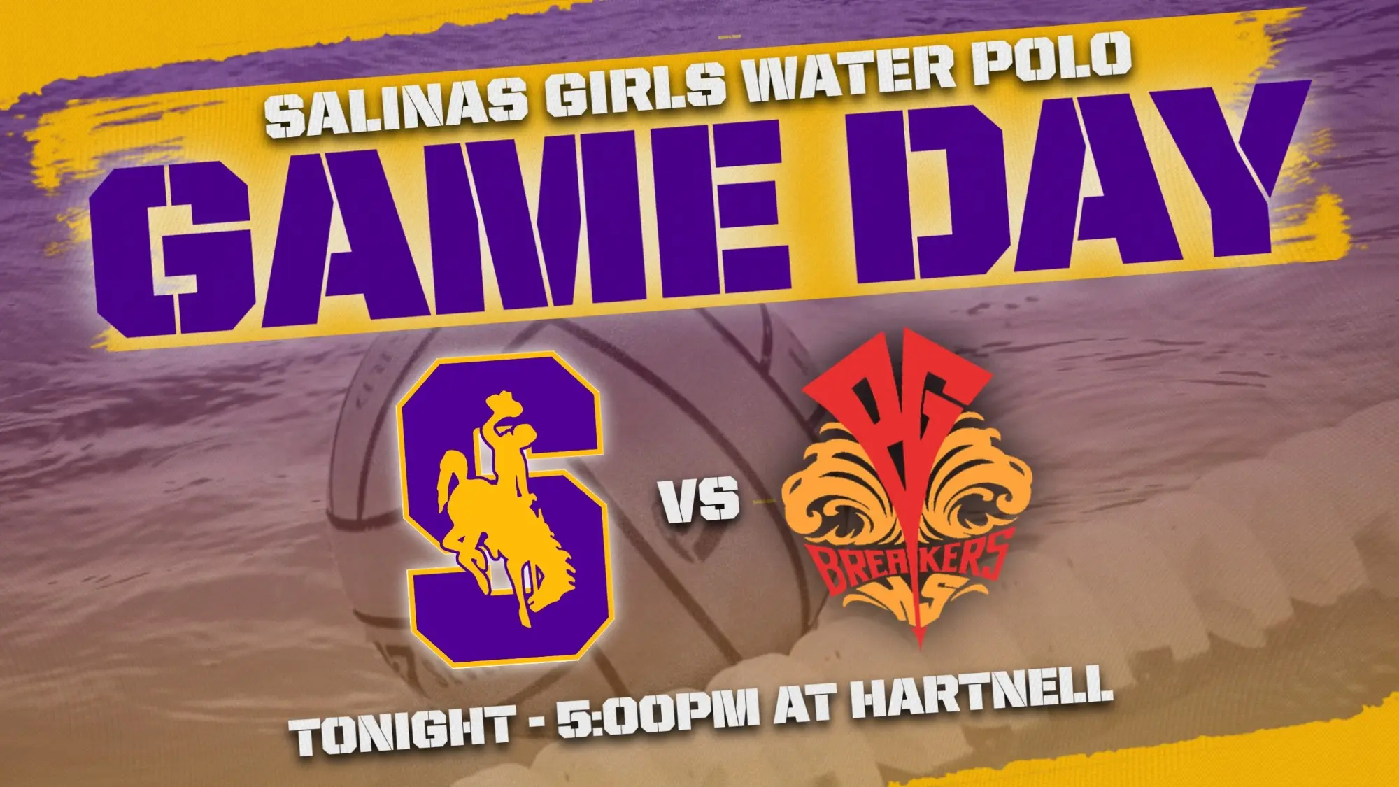 Girls Water Polo Tonight vs Pacific Grove