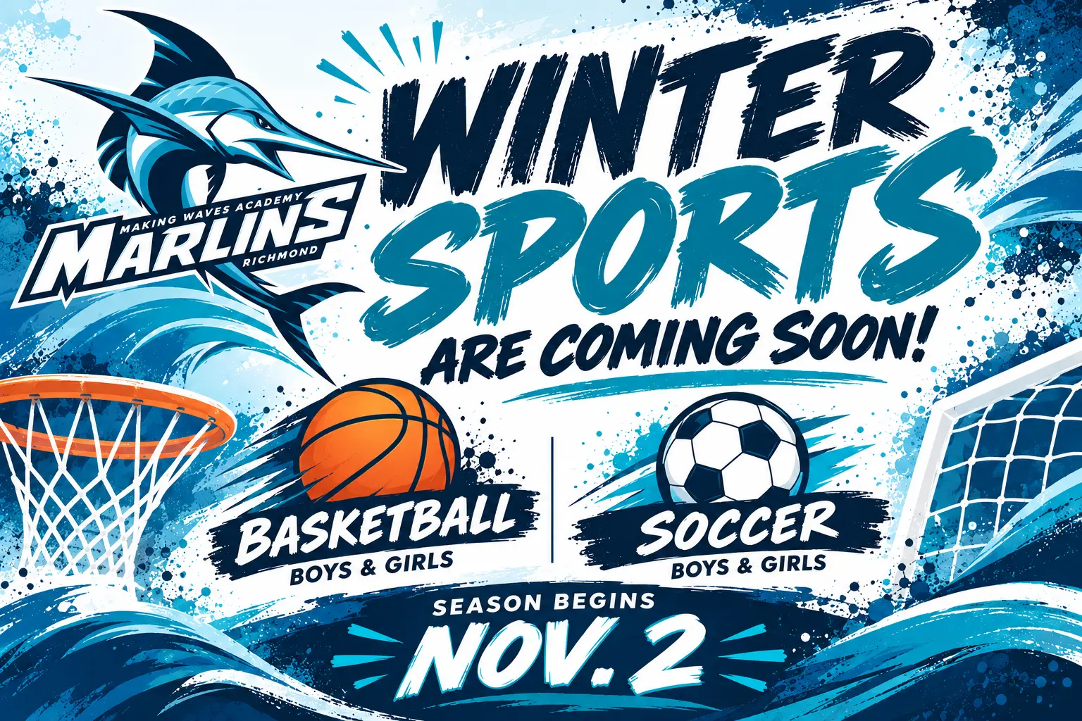 Winter Sports Start Nov. 2