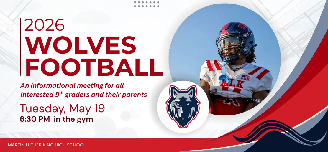 FOOTBALL TO HOLD INFO MEETING FOR 9TH GRADERS AND PARENTS