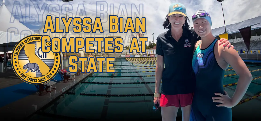 ALYSSA BIAN SWIMS STATE MEET FOR THE THIRD TIME