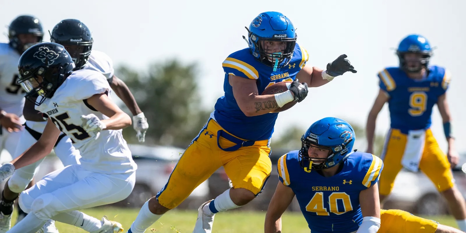 Football Wins on Homecoming Night