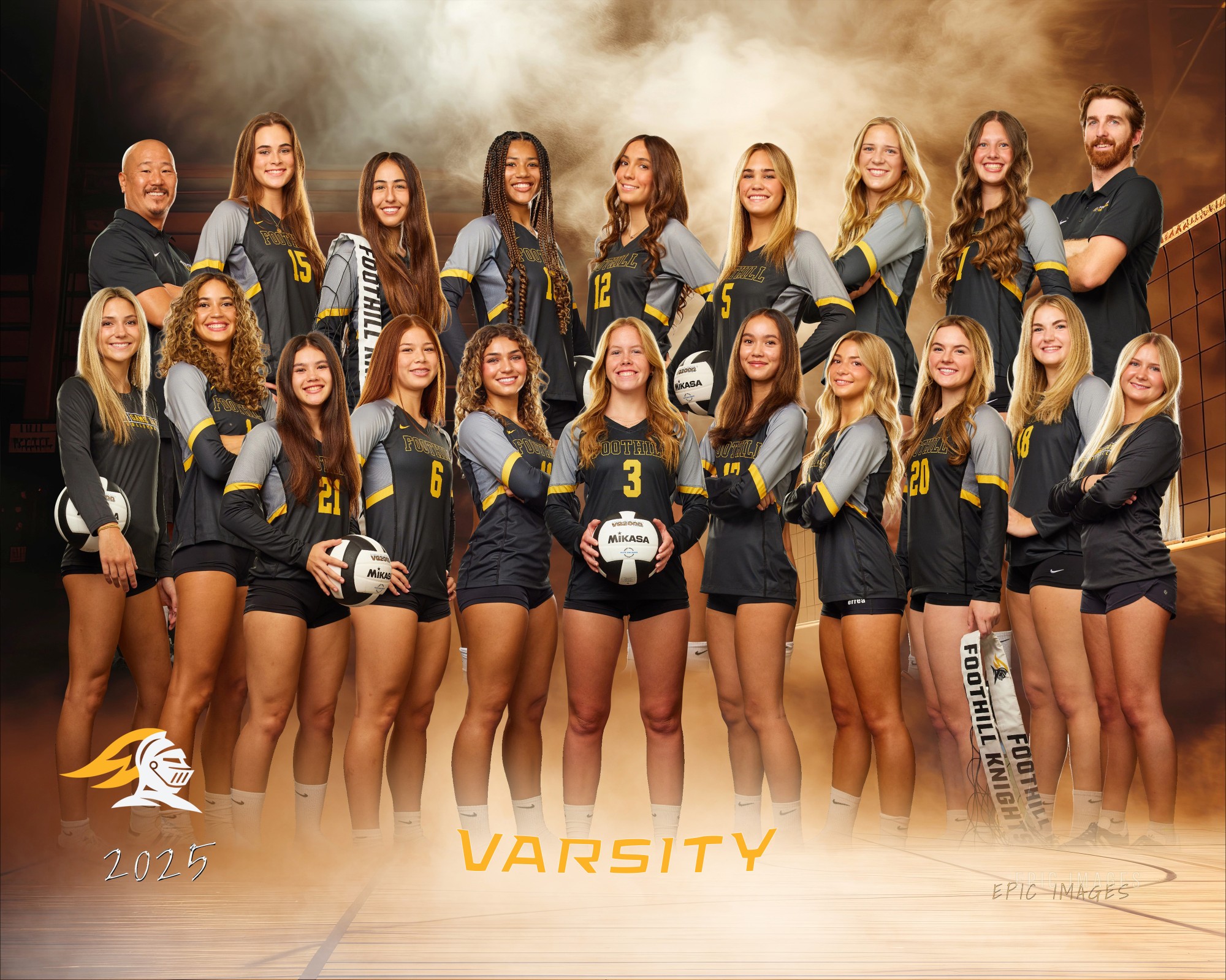 Girls Volleyball compete in Div 3. CIF Finals!