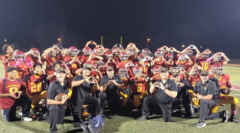 Football Wins on Homecoming Night