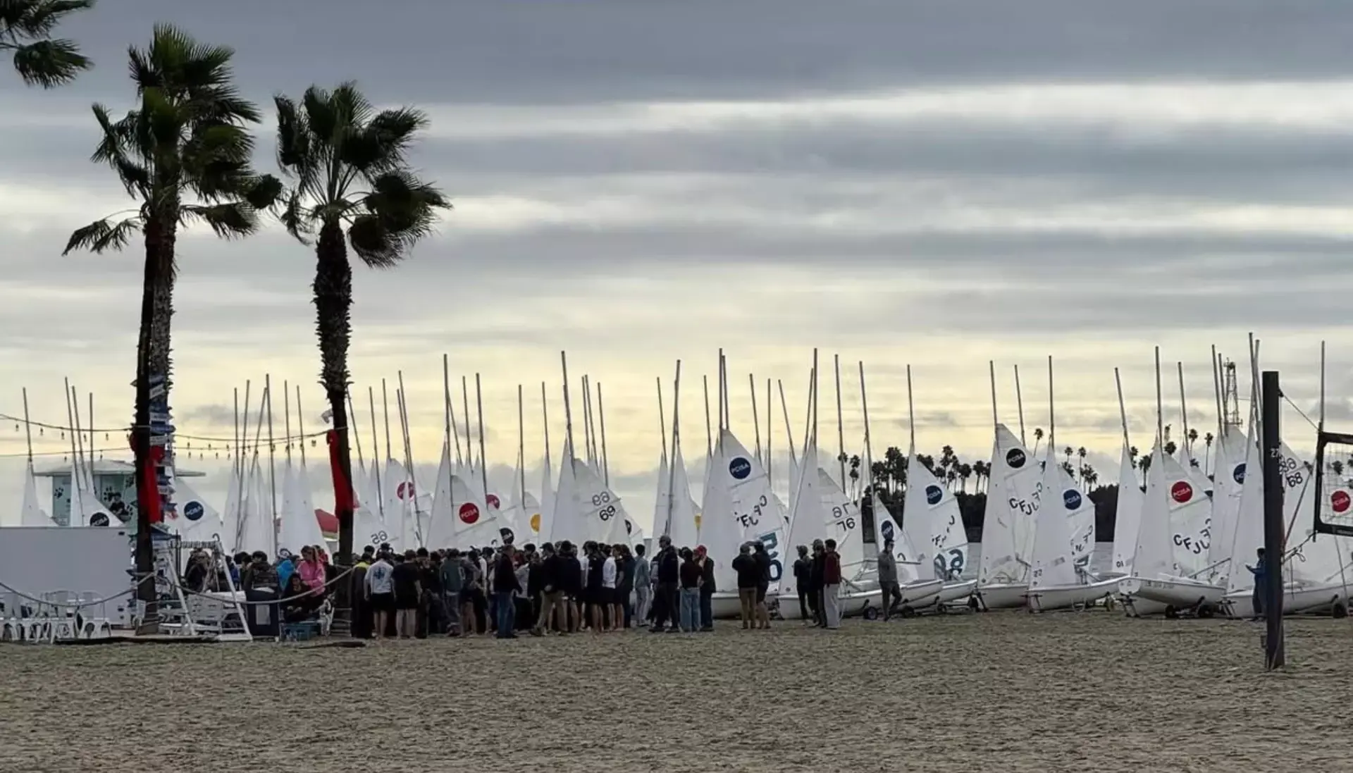 Sailing Battles the Elements at Rose Bowl Regatta