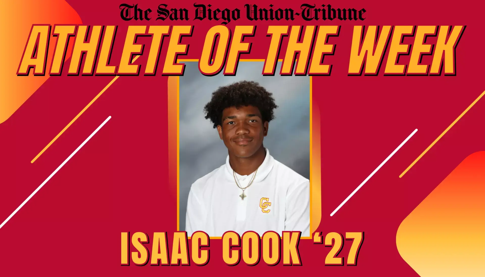 San Diego Union Tribune Athlete of the Week