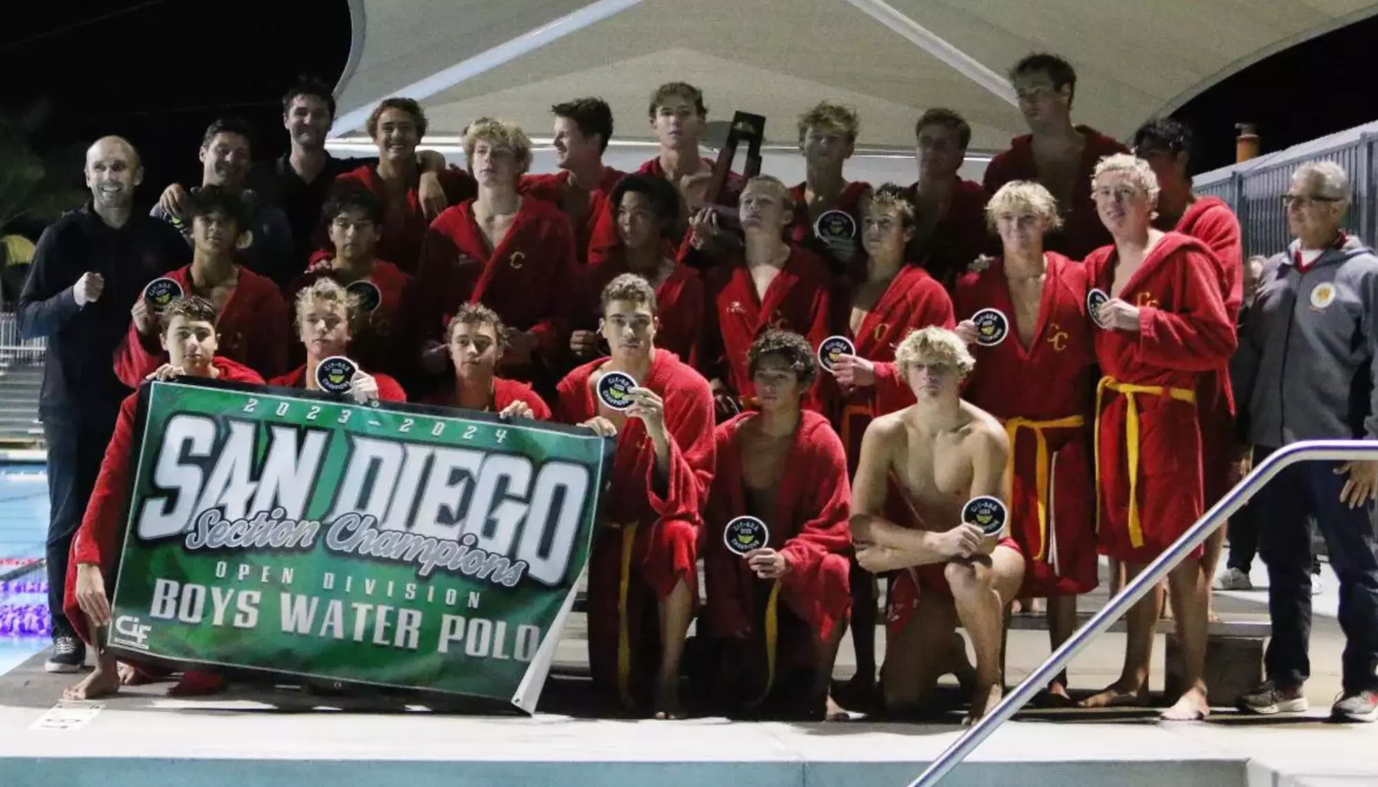 Cathedral Catholic boys outlast Bishop’s to capture CIF Open Water Polo Championship