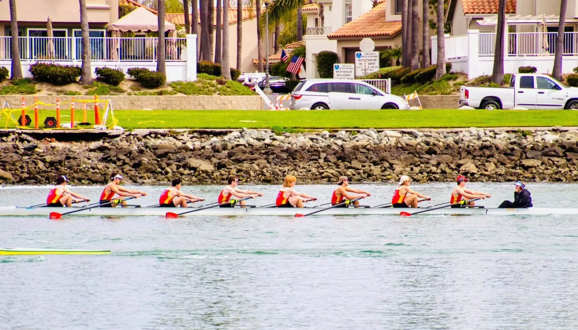 22.23 Crew action on the water