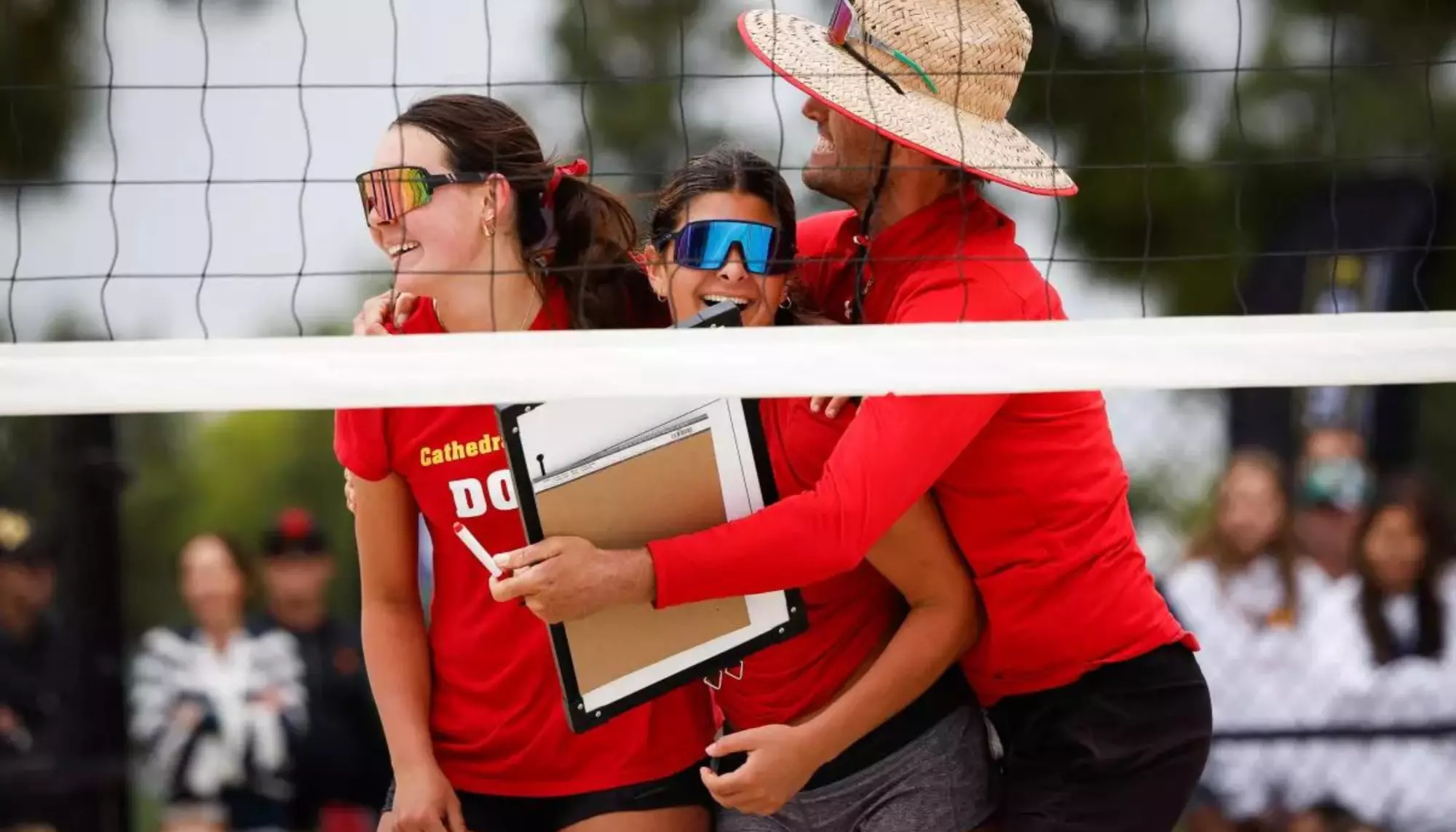 Ayers, Welch and Coach CIF Finals