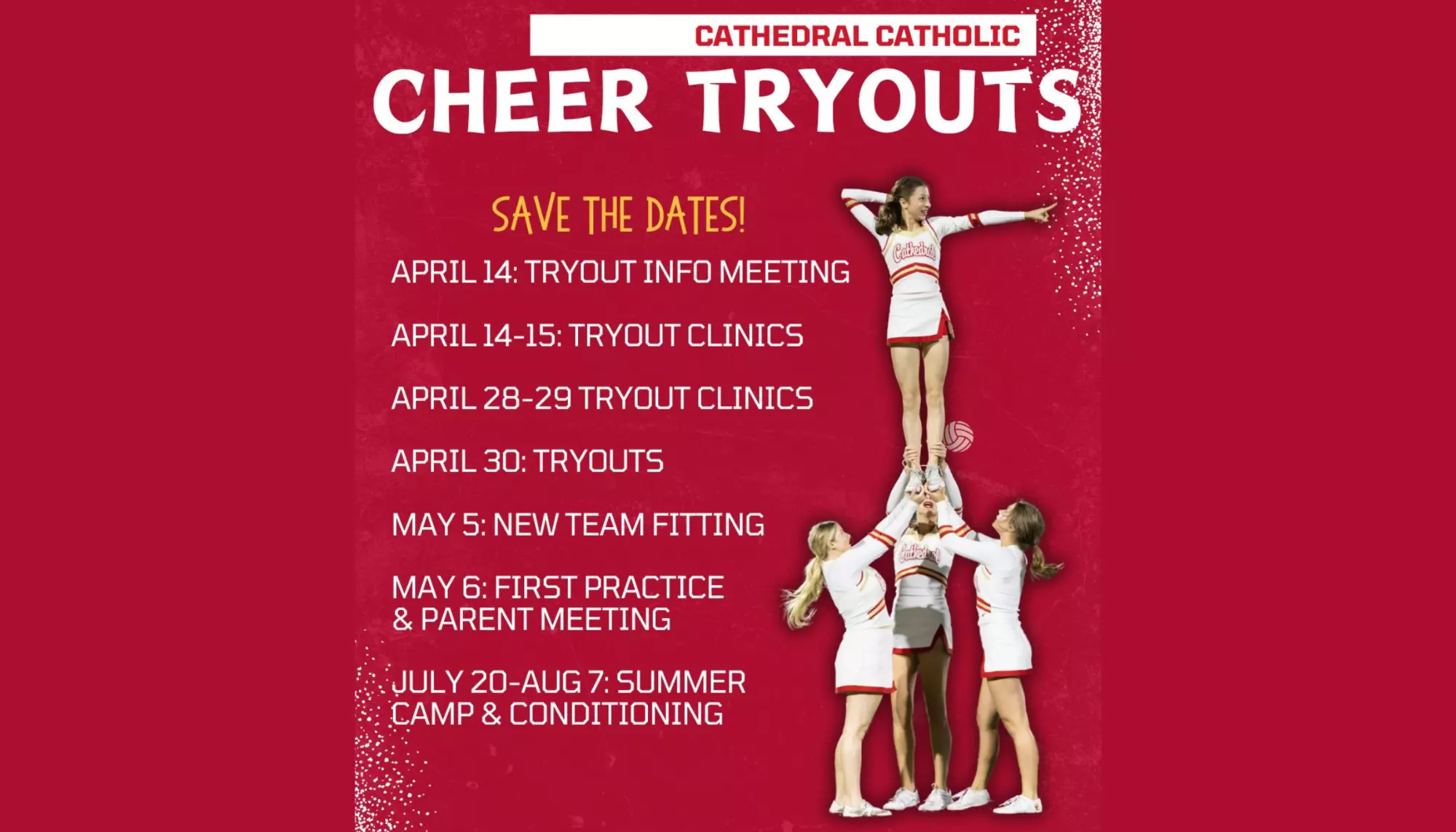 Cheer Tryouts!