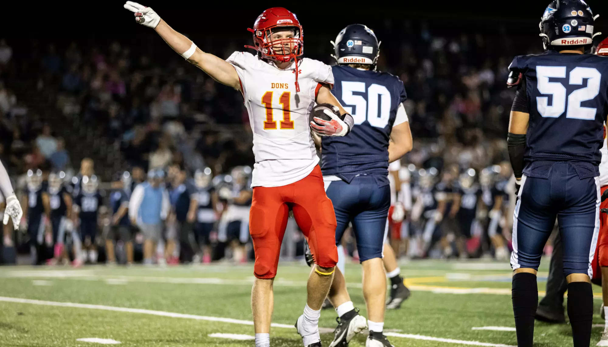 Football Dominates Again Behind Explosive Offense and Stifling Defense