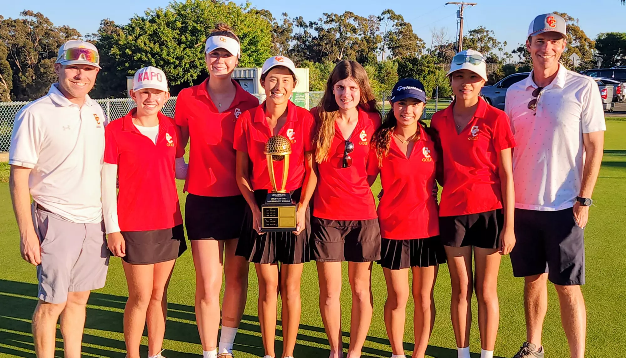 Girls Golf Finishes Regular Season Undefeated in League & Ranked No. 1 in DII