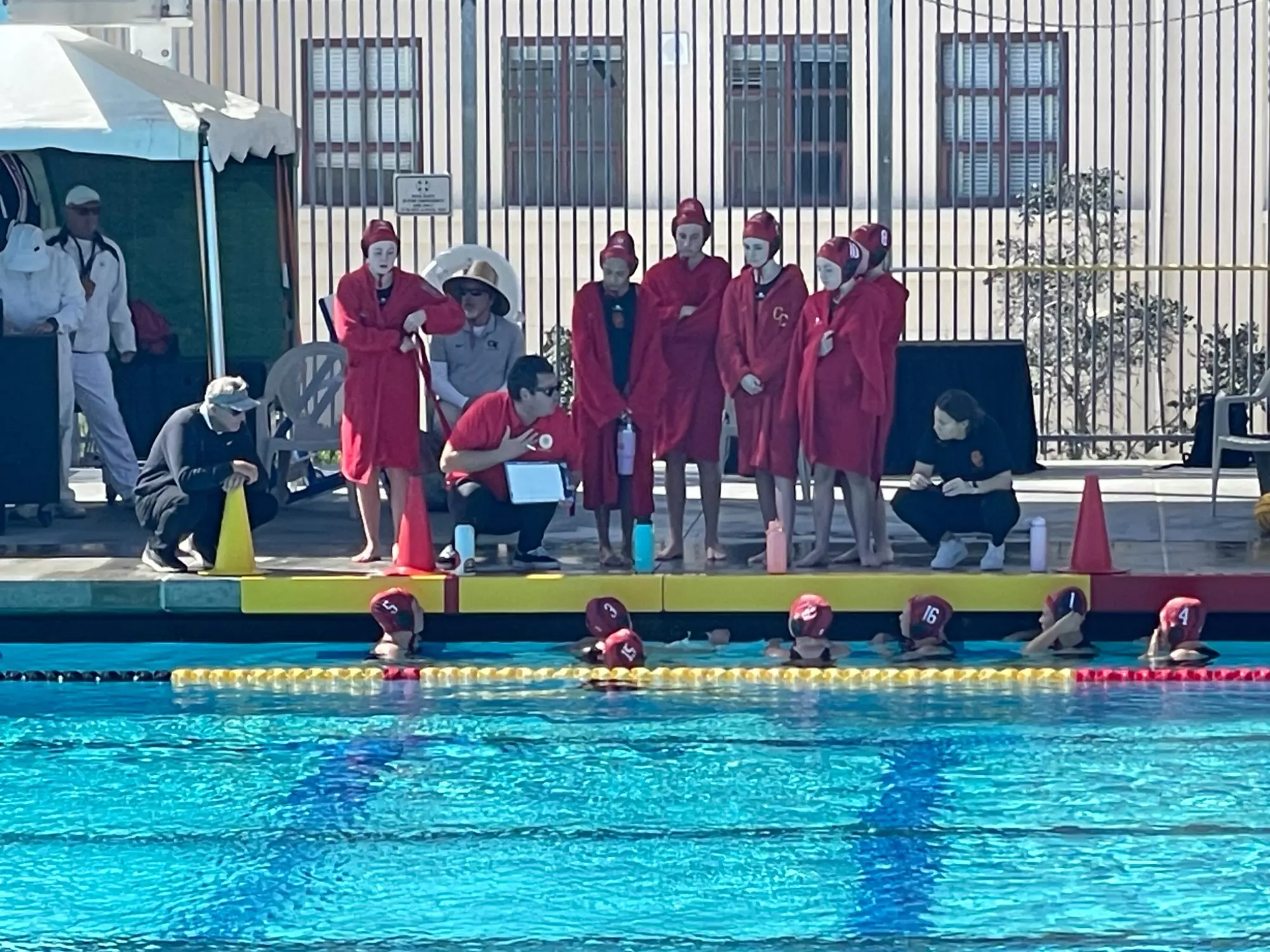 GWP Finals team huddle