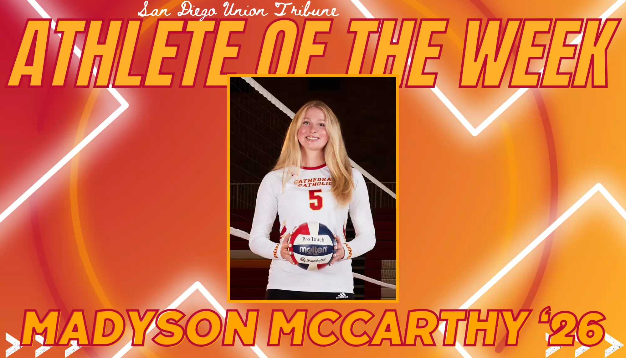 San Diego Union Tribune Athlete of the Week