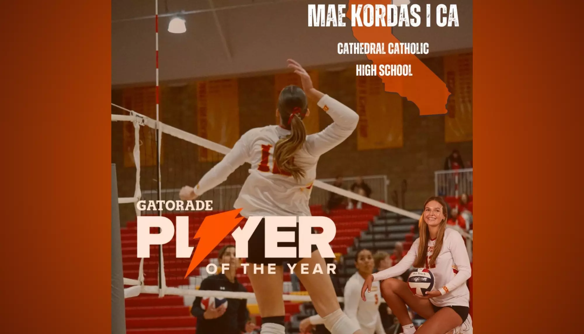 Mae Kordas ’25 Gatorade POY