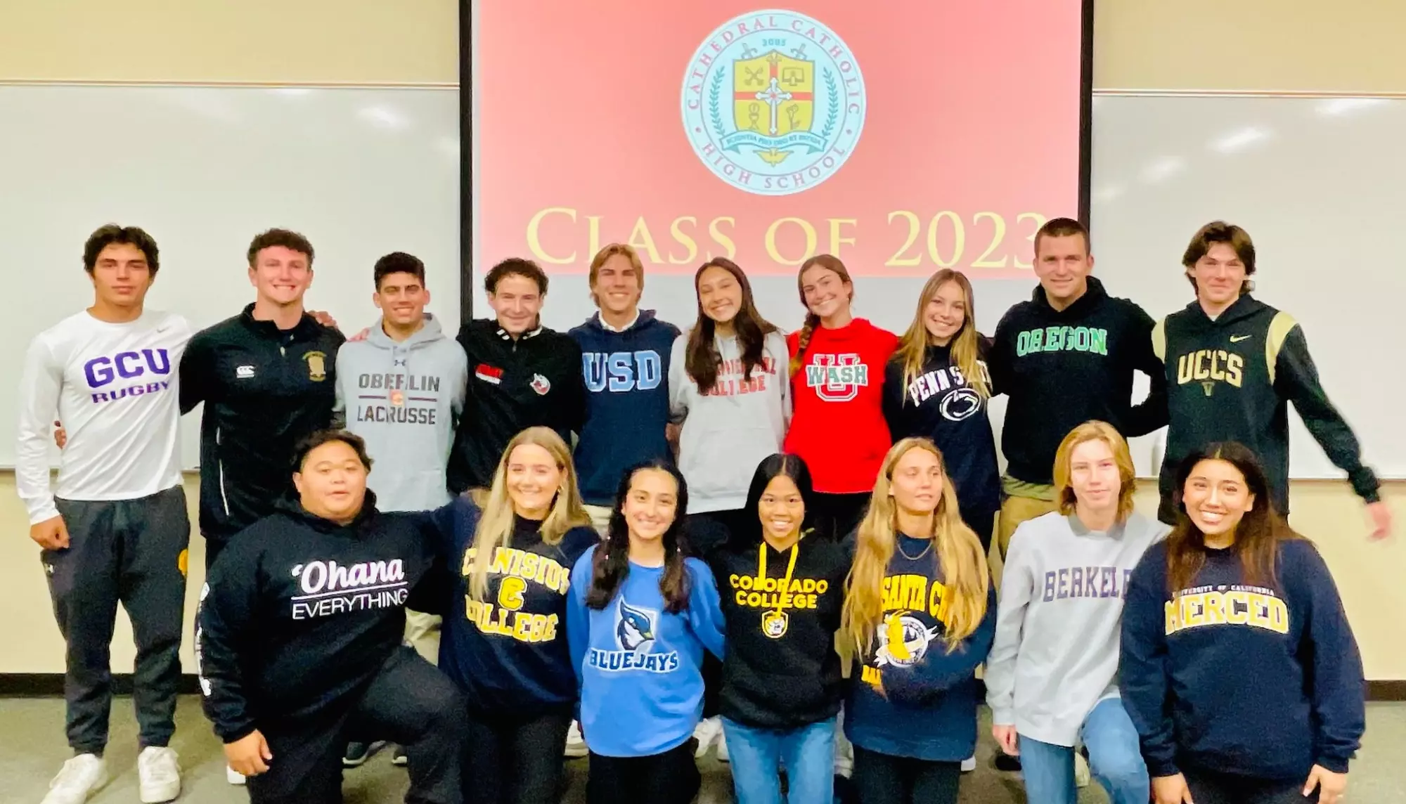 Cathedral Catholic May NLI Signing Day