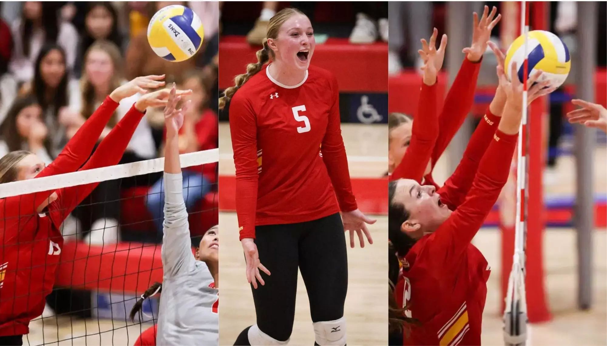 VB beats Mater Dei action