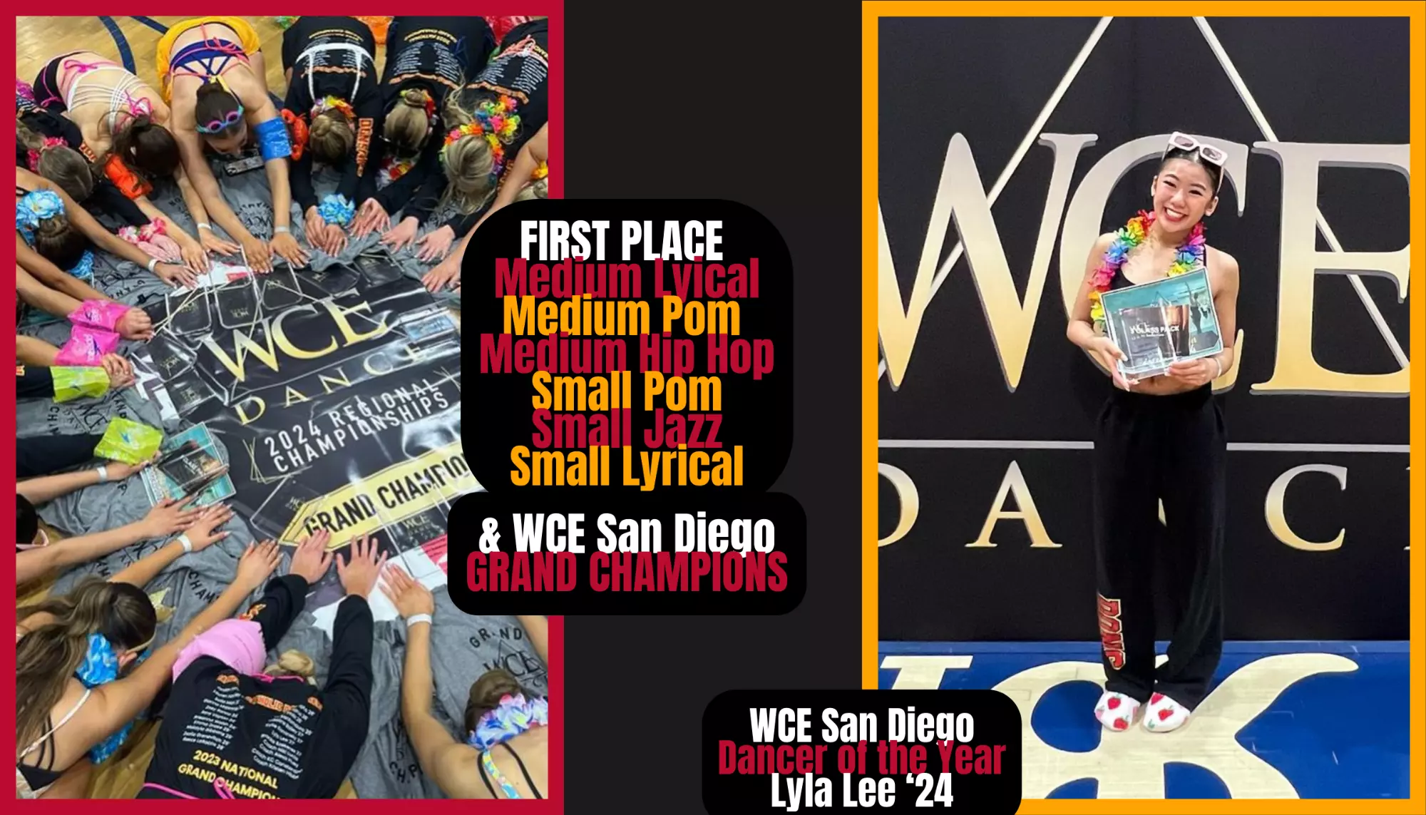 WCE San Diego Grand Champions