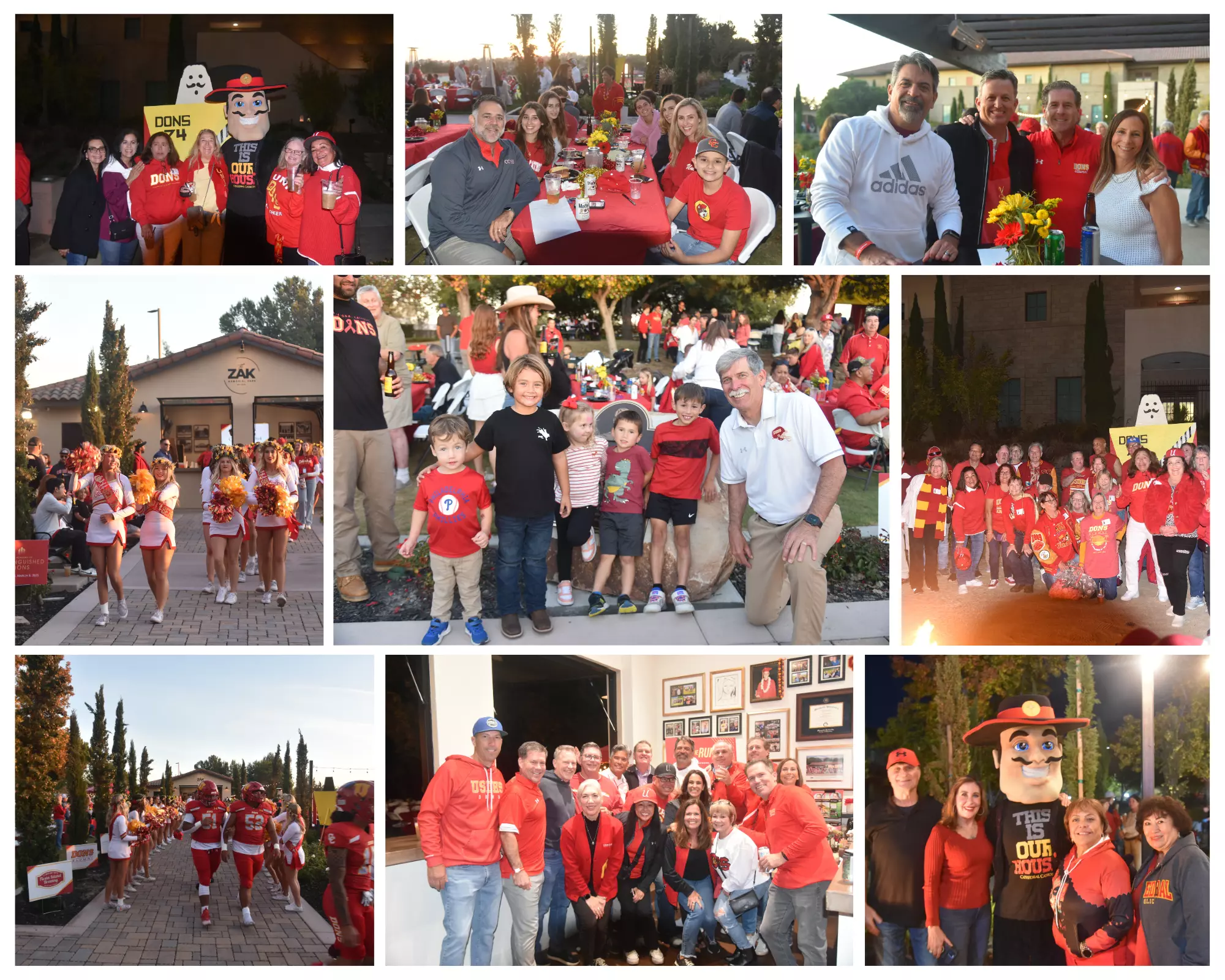 Alumni Tailgate Collage