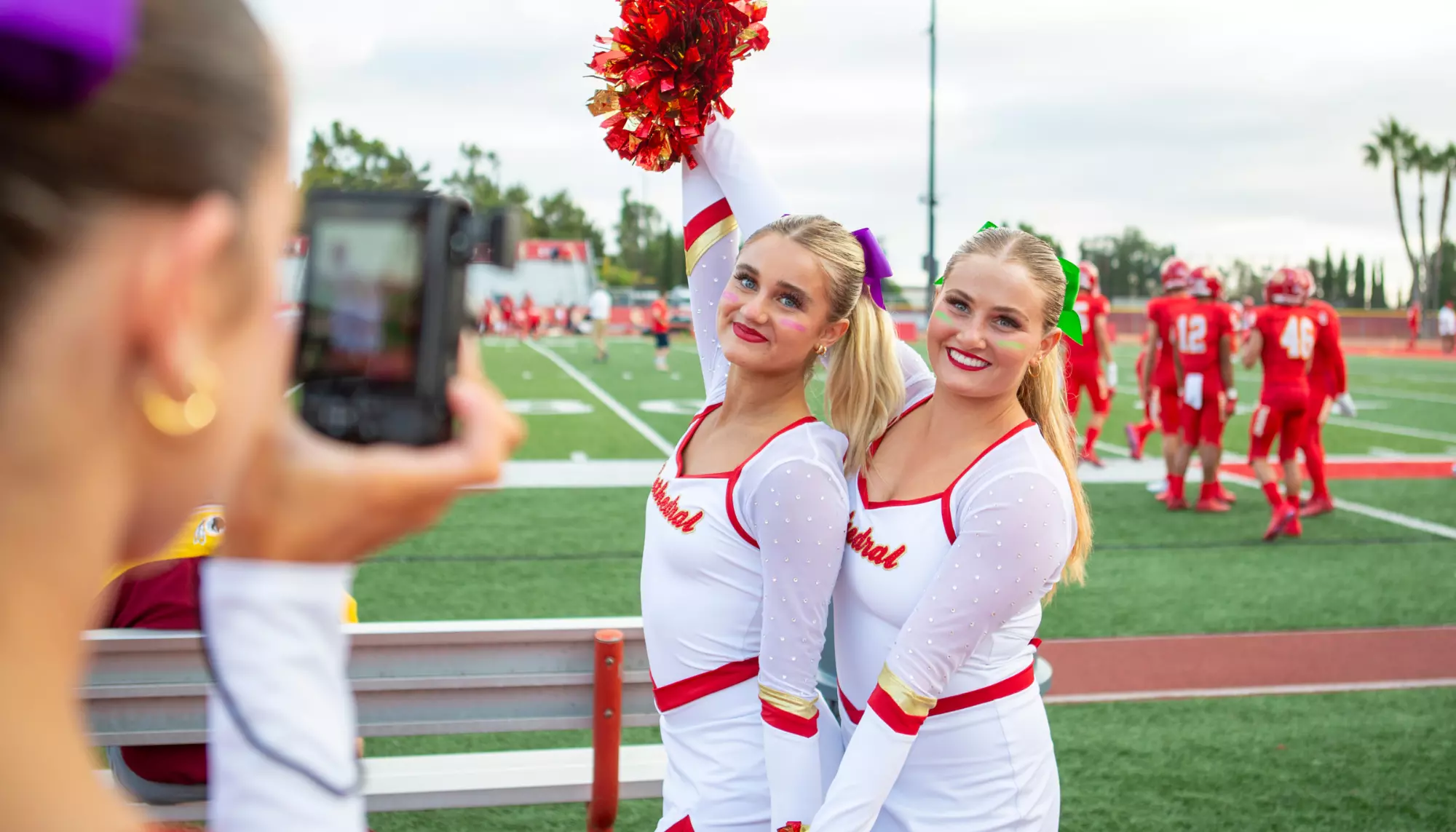 Cathedral Cheer Featured on Fox5 KUSI