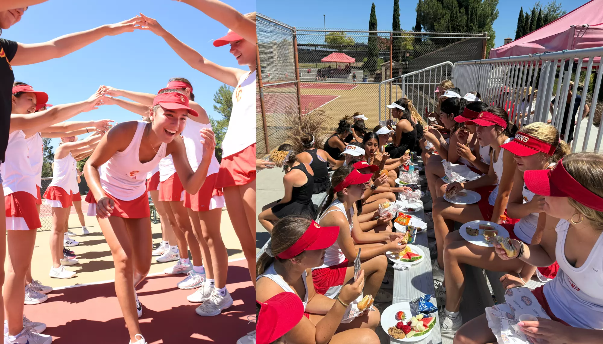 GTENNIS beats JSerra fun