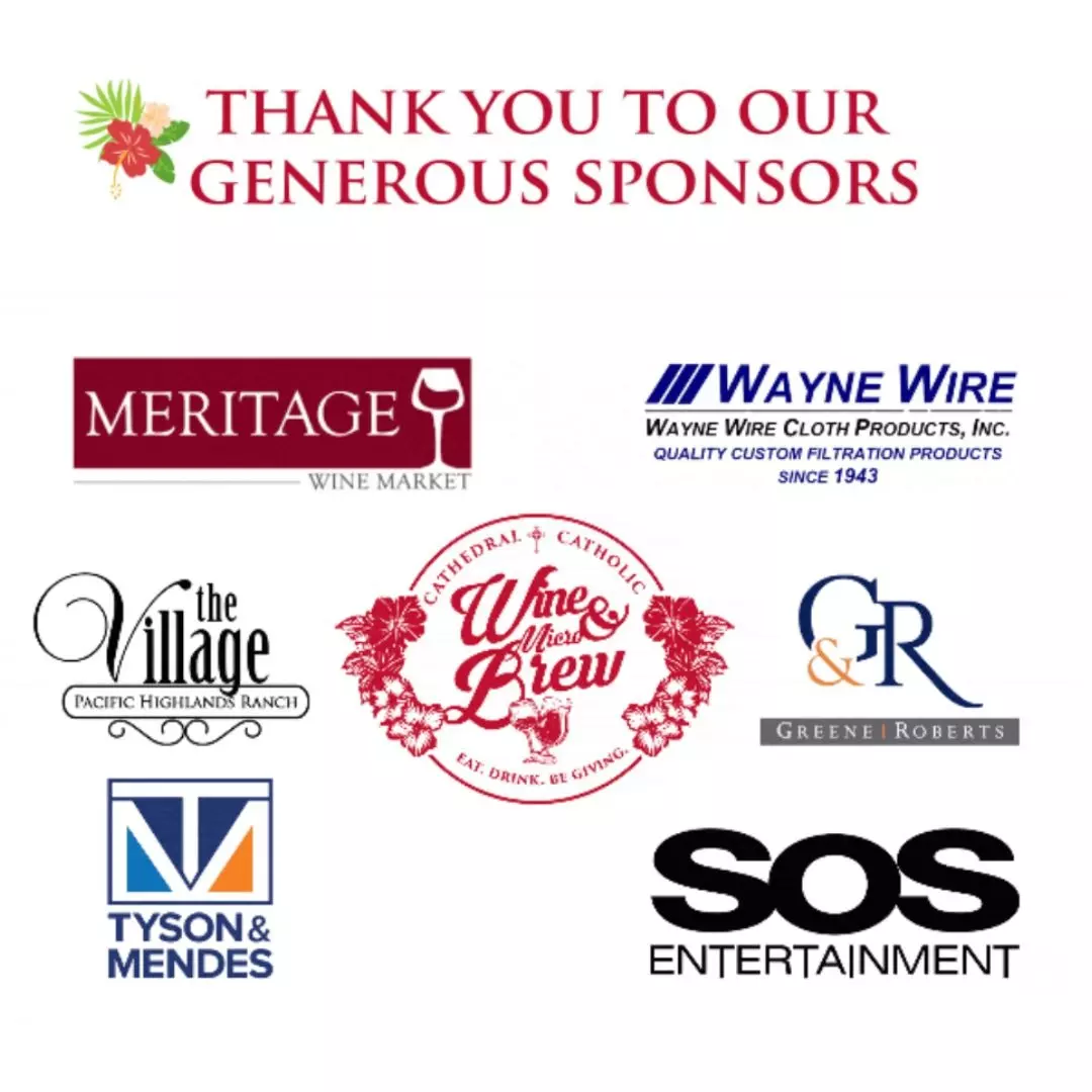 Wine and Microbrew Sponsors