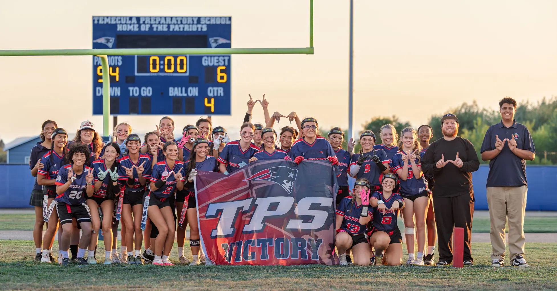 TPS Flag Football ‘Trounces’ Rancho Christian