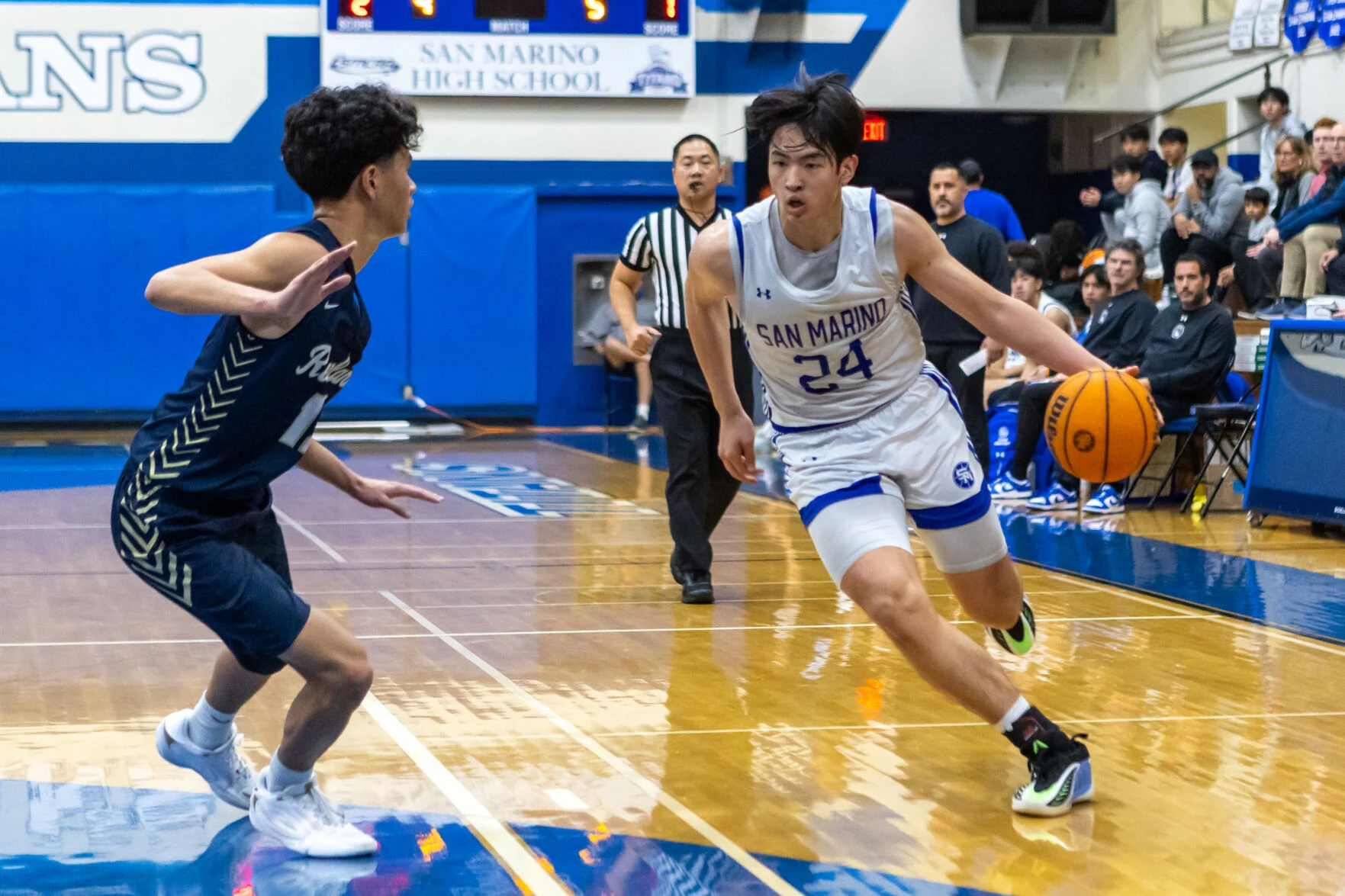 San Marino Edges Blair to Remain Unbeaten in League